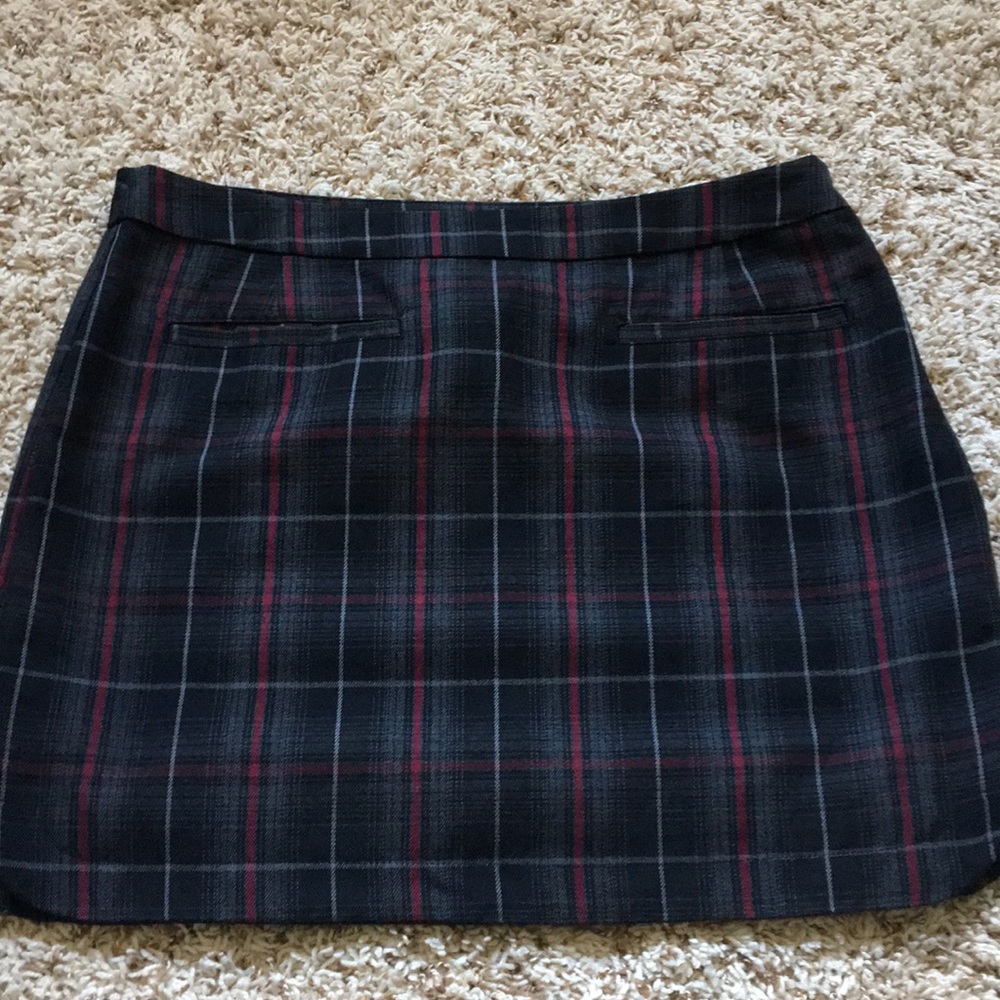 Plaid Mini Skirt